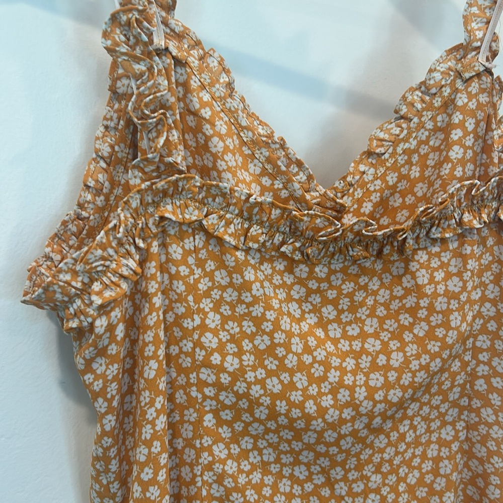 Sage The Label Floral Button-Front Mini Dress - Picture 7 of 7